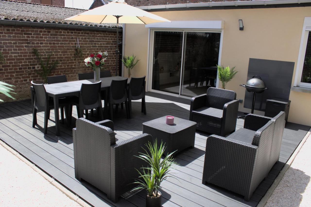 L'Escale Tropicale, Appartement Independant Avec Terrasse Privative Saint-Quentin  Exterior photo